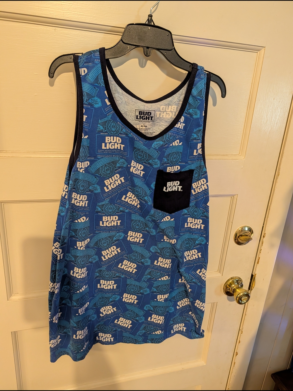 Bud Light Blue Logo Men's Tank Top